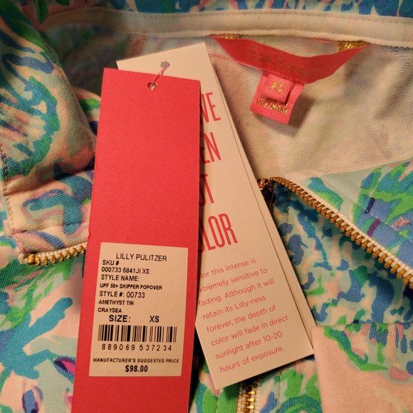 NWT Lilly Pulitzer Skipper Popover - Picture 2 of 4